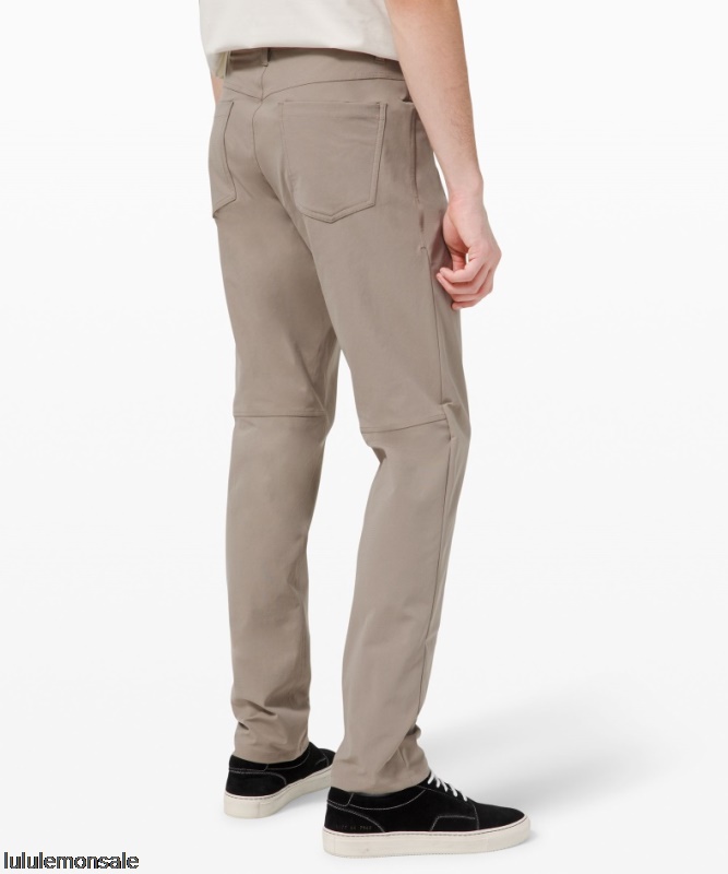 Lululemon Deutschland DELULU1078 | Lululemon Deutschland Carbon Dust Abc Classic-fit Pant 34 Warpstreme